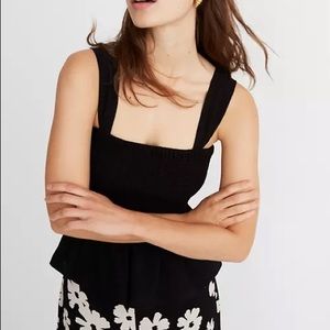 Texture & Thread Madewell Black Tank Top